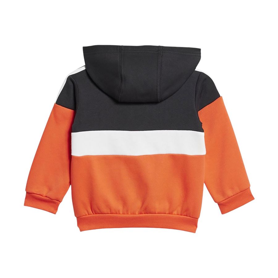 Tuta infant Tiberio 3 Stripes Colorblock Fleece Adidas | IW3491X
